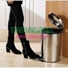 Thùng rác inox đạp chân loại lớn