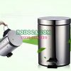 Thùng rác inox đạp chân 12 lít giá rẻ