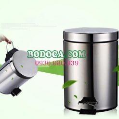Thùng rác inox đạp chân 5 lít giá rẻ