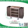Xe đẩy dọn phòng làm buồng khách sạn BFW-01