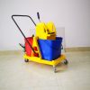 Xe đẩy vắt cây lau nhà 2 ngăn AF08074 Bodoca