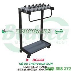 Kệ dù thép phun sơn 12 ô CJ-03