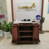 Xe đẩy dọn phòng khách sạn 2 túi vải FW-01
