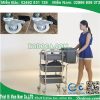Xe dọn bát đĩa inox giá rẻ AF08167- Bodoca