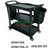 Xe đẩy thức ăn 3 tầng bằng nhựa AF08179- Bodoca