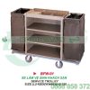 Xe đẩy dọn phòng làm buồng khách sạn BFW-01